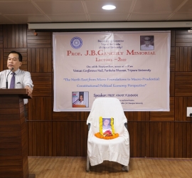 Prof. J.B Ganguly Memorial Lecture 